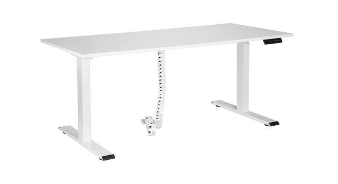 Gabriel Study Table (White Finish) by Urban Ladder - Front View Design 1 - 414918