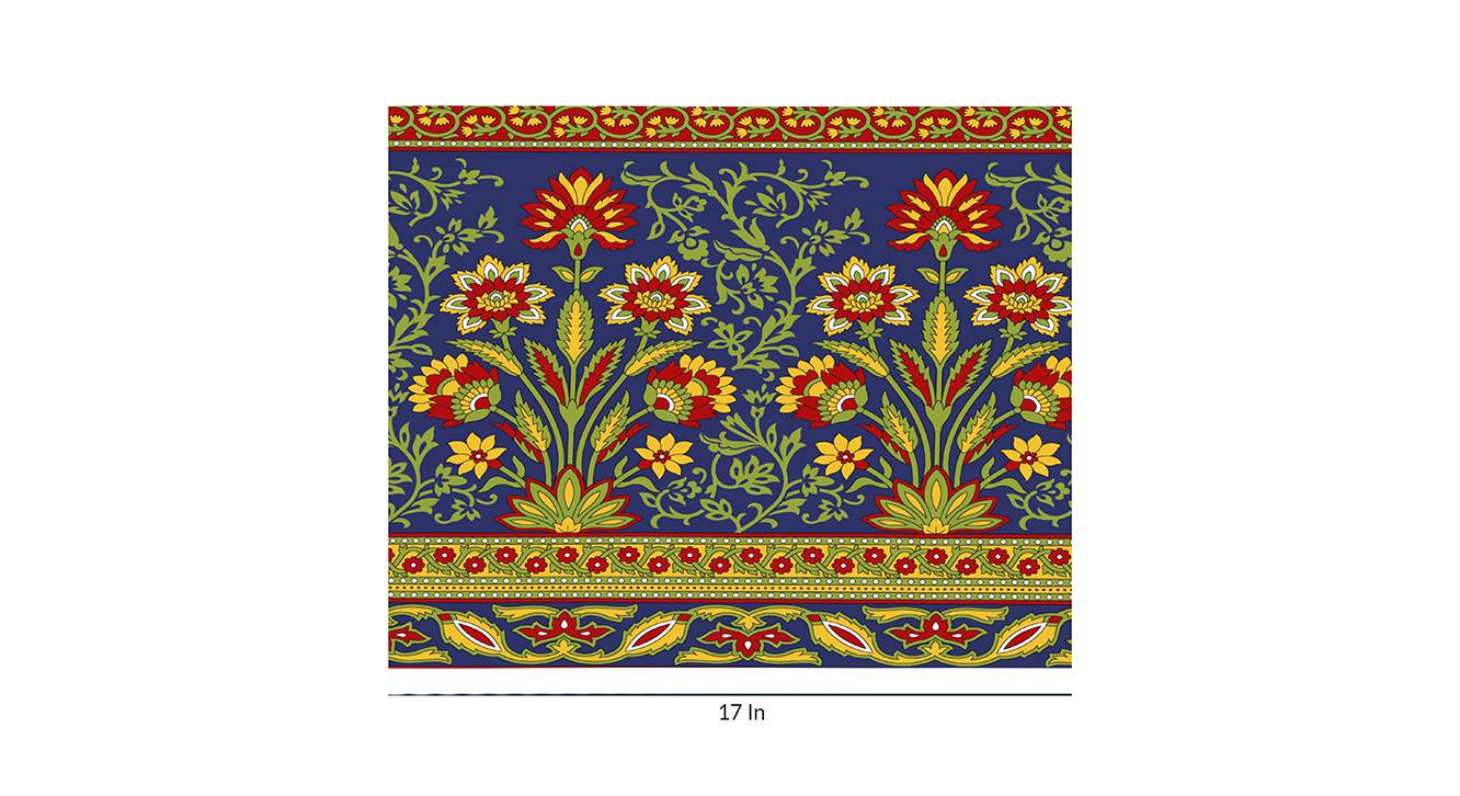 Blue Satin Table Mat Urban Ladder