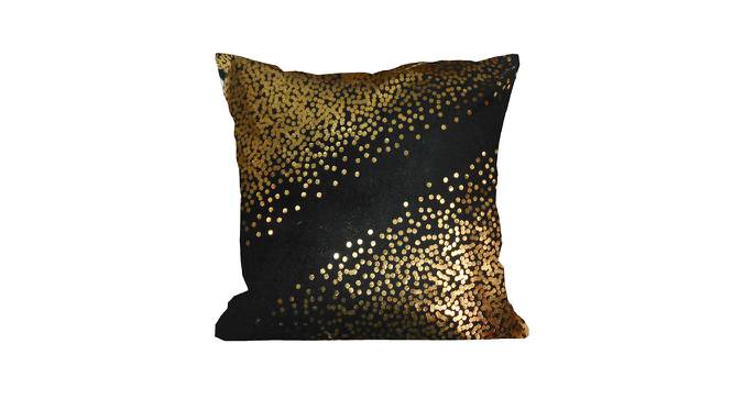 Juliet Cushion Cover (Navy, 41 x 41 cm  (16" X 16") Cushion Size) by Urban Ladder - Front View Design 1 - 415034