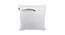 Lancel Cushion Cover (White, 41 x 41 cm  (16" X 16") Cushion Size) by Urban Ladder - Cross View Design 1 - 415051