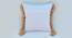 Ainsley Cushion Cover (30 x 30 cm  (12" X 12") Cushion Size, Off White) by Urban Ladder - Cross View Design 1 - 415263