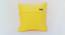 Avri Cushion Cover (Yellow, 35.5 x 35.5 cm  (14" X 14") Cushion Size) by Urban Ladder - Design 1 Side View - 415668