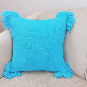 Products Design Dalen Cushion Cover (Blue, 41 x 41 cm  (16" X 16") Cushion Size)
