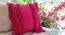 Carlotta Cushion Cover (Pink, 30 x 91 cm  (12" X 36") Cushion Size) by Urban Ladder - Front View Design 1 - 415874