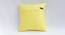 Corbin Cushion Cover (Yellow, 30 x 30 cm  (12" X 12") Cushion Size) by Urban Ladder - Cross View Design 1 - 415902