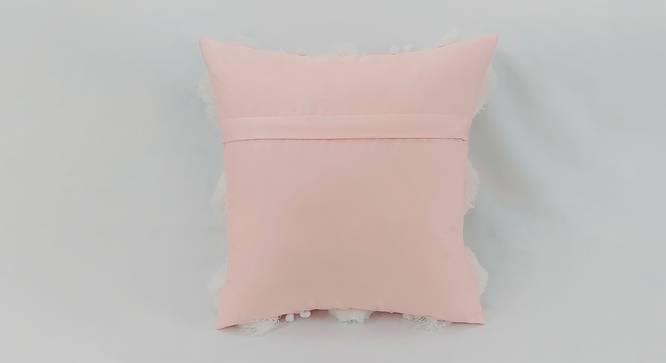 Helena Cushion Cover (30 x 30 cm  (12" X 12") Cushion Size, Blush) by Urban Ladder - Cross View Design 1 - 416482