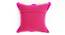 Ilima Cushion Cover (Pink, 41 x 41 cm  (16" X 16") Cushion Size) by Urban Ladder - Cross View Design 1 - 416508