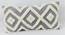 Laurelle Cushion Cover (Grey, 30 x 30 cm  (12" X 12") Cushion Size) by Urban Ladder - Front View Design 1 - 416816