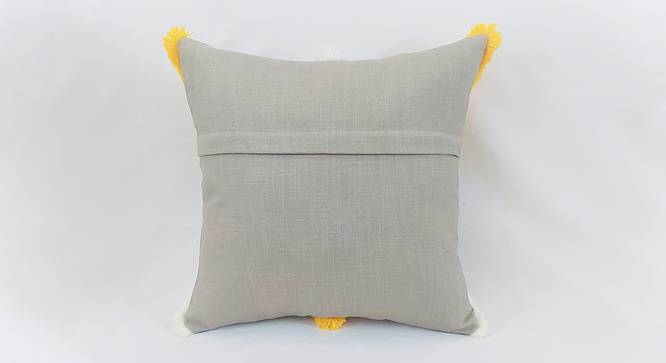 Lindel Cushion Cover (Grey, 30 x 30 cm  (12" X 12") Cushion Size) by Urban Ladder - Cross View Design 1 - 416900