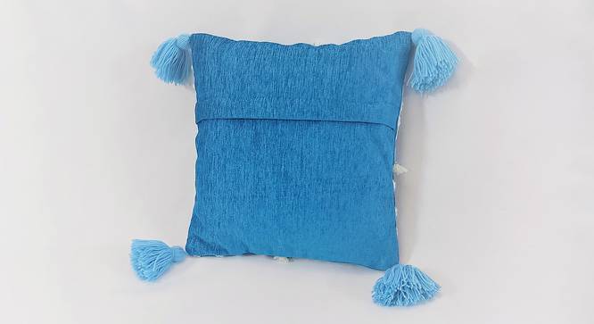 Marlee Cushion Cover (Blue, 30 x 30 cm  (12" X 12") Cushion Size) by Urban Ladder - Cross View Design 1 - 417208