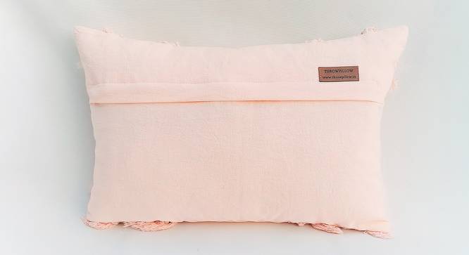 Maelee Cushion Cover (41 x 41 cm  (16" X 16") Cushion Size, Blush) by Urban Ladder - Cross View Design 1 - 417222