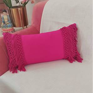 Products At 15 Off Sale Design Silvana Cushion Cover (Pink, 30 x 30 cm  (12" X 12") Cushion Size)