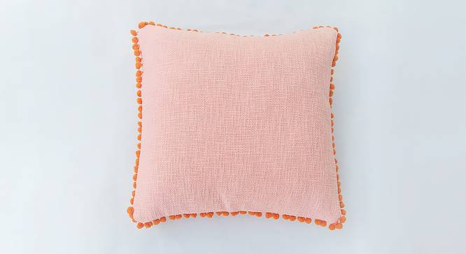 Twanette Cushion Cover (30 x 30 cm  (12" X 12") Cushion Size, Blush) by Urban Ladder - Front View Design 1 - 417900