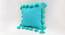 Sterling Cushion Cover (Blue, 50 x 30 cm  (20" X 12") Cushion Size) by Urban Ladder - Cross View Design 1 - 418033