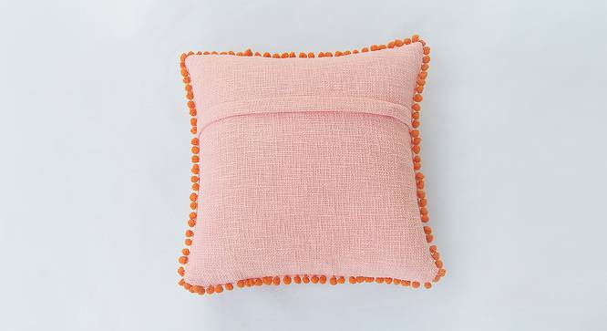 Twanette Cushion Cover (30 x 30 cm  (12" X 12") Cushion Size, Blush) by Urban Ladder - Cross View Design 1 - 418037