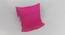 Yassine Cushion Cover (Pink, 50 x 30 cm  (20" X 12") Cushion Size) by Urban Ladder - Design 1 Side View - 418171