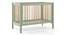 Brent Crib (Mint Green Finish) by Urban Ladder - Front View Design 1 - 418567