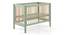 Brent Crib (Mint Green Finish) by Urban Ladder - Design 1 Side View - 418569