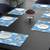 Marconi table mat set of 6 blue lp