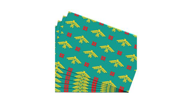 Mancuso Table Mat Set of 6 (Green) by Urban Ladder - Front View Design 1 - 418835