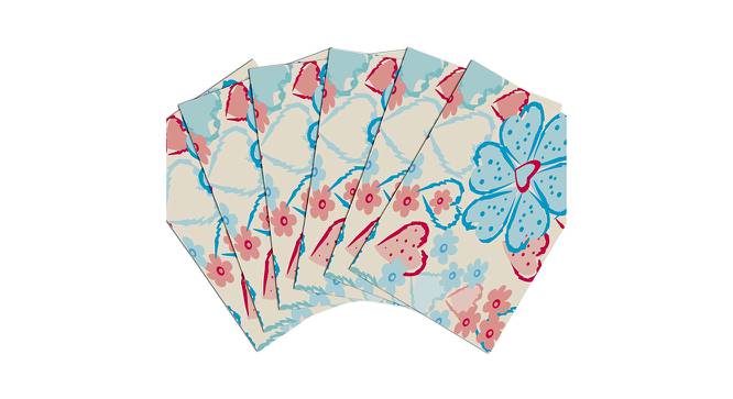 Messina Table Mat Set of 6 (Blue) by Urban Ladder - Front View Design 1 - 418837