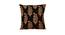 Romina Cushion Cover (Black, 41 x 41 cm  (16" X 16") Cushion Size) by Urban Ladder - Front View Design 1 - 418926