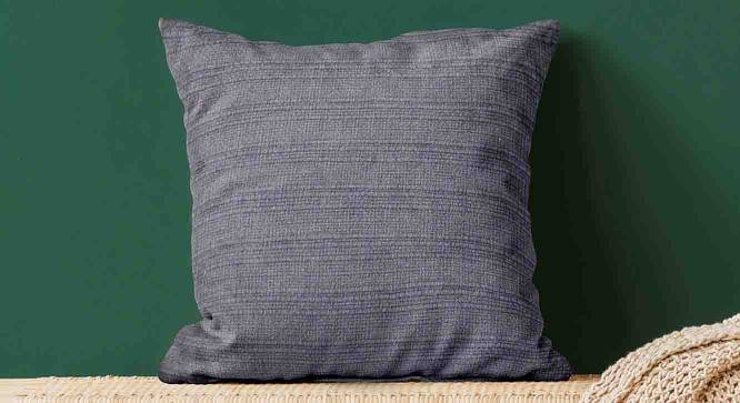 Temperance Cushion Cover (Grey, 41 x 41 cm  (16" X 16") Cushion Size) by Urban Ladder - Front View Design 1 - 418938