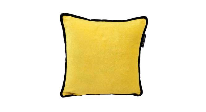 Themis Cushion Cover (Yellow, 41 x 41 cm  (16" X 16") Cushion Size) by Urban Ladder - Front View Design 1 - 418992