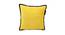 Themis Cushion Cover (Yellow, 41 x 41 cm  (16" X 16") Cushion Size) by Urban Ladder - Front View Design 1 - 418992