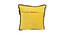 Themis Cushion Cover (Yellow, 41 x 41 cm  (16" X 16") Cushion Size) by Urban Ladder - Cross View Design 1 - 419006