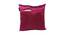 Tywin Cushion Cover (Purple, 41 x 41 cm  (16" X 16") Cushion Size) by Urban Ladder - Cross View Design 1 - 419010