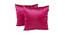 Tywin Cushion Cover (Purple, 41 x 41 cm  (16" X 16") Cushion Size) by Urban Ladder - Design 1 Side View - 419021