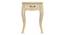 Helena Bedside Table (Natural) by Urban Ladder - Front View Design 1 - 419060