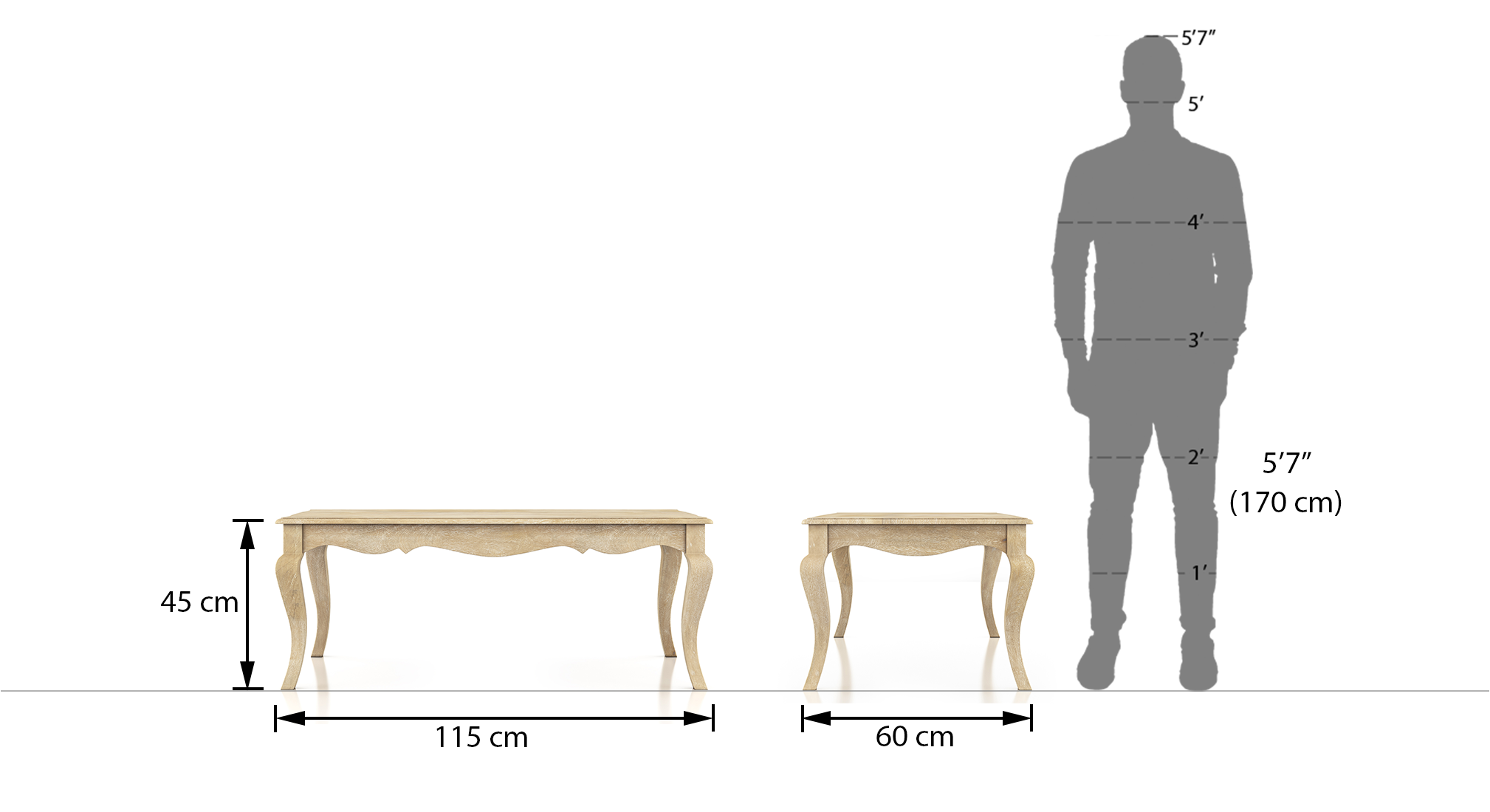 Helena coffee table natural 6