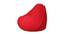 Candella Filled Bean Bag (Red, with beans Bean Bag Type) by Urban Ladder - Cross View Design 1 - 419119