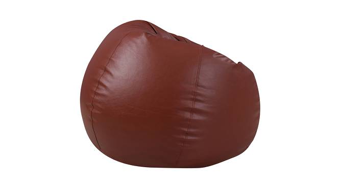 Carlina Filled Bean Bag (Tan, with beans Bean Bag Type) by Urban Ladder - Front View Design 1 - 419191