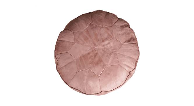 Kiana Pouffe (Cavern Pink) by Urban Ladder - Front View Design 1 - 419268
