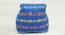 Karter Kids Filled Bean Bag (Blue, with beans Bean Bag Type) by Urban Ladder - Cross View Design 1 - 419299