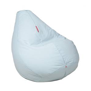 Couchette Design Leilani Filled Bean Bag (Sky Blue, with beans Bean Bag Type)