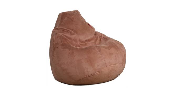 Leone Filled Bean Bag (with beans Bean Bag Type, Cavern Pink) by Urban Ladder - Front View Design 1 - 419359