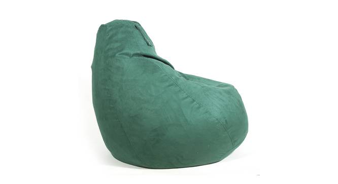 Leone Filled Bean Bag (with beans Bean Bag Type, Palm Green) by Urban Ladder - Front View Design 1 - 419360