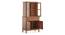 Malabar Tall Crockery Unit (Amber Walnut Finish) by Urban Ladder - - 