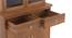 Malabar Tall Crockery Unit (Amber Walnut Finish) by Urban Ladder - - 