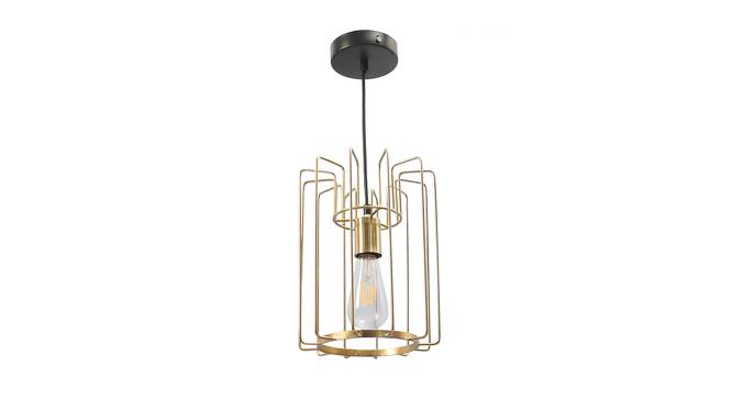 Kalinda Pendant Lamp (Gold) by Urban Ladder - Cross View Design 1 - 419799