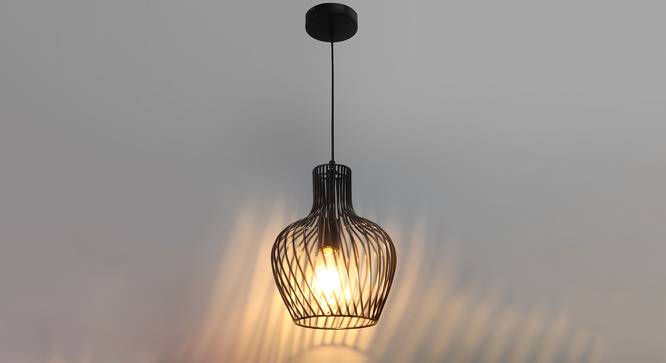 Camilo Pendant Lamp (Black) by Urban Ladder - Front View Design 1 - 419816