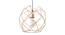 Atticus Pendant Lamp (Gold) by Urban Ladder - Cross View Design 1 - 419839