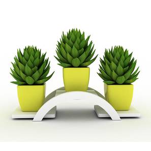 Plant Stand Design White Wood Planter
