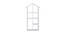 Aster Wardrobe (White, Matte Finish) by Urban Ladder - Front View Design 1 - 419883