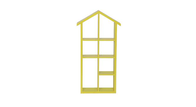 Aster Wardrobe (Yellow, Matte Finish) by Urban Ladder - Front View Design 1 - 419885