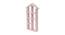 Aster Wardrobe (Pink, Matte Finish) by Urban Ladder - Design 1 Side View - 419906